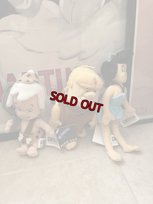 画像11: Hanna Barbera Flintstones Bean Dolls  set of 6 / フリントストーン　ビーンドール　タグ付き　6個セット　1999年1999年 (11)