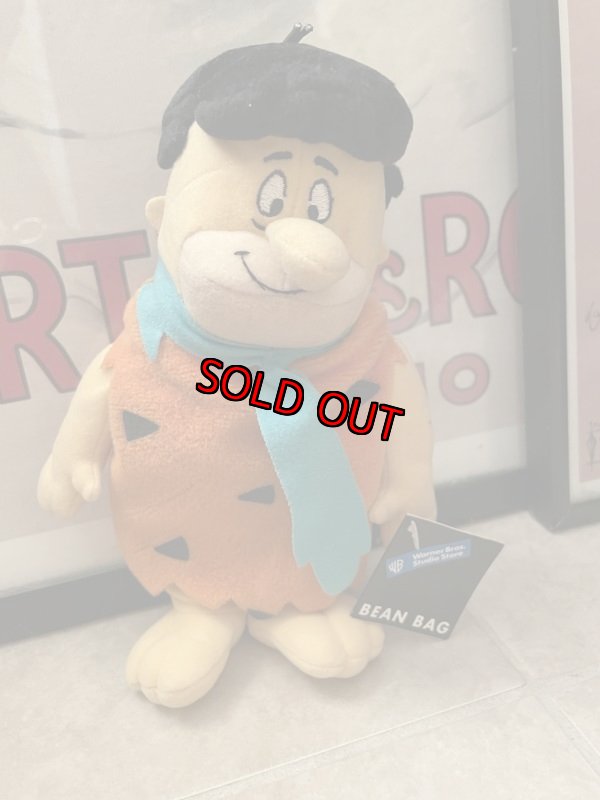 画像2: Hanna Barbera Flintstones Bean Dolls  set of 6 / フリントストーン　ビーンドール　タグ付き　6個セット　1999年1999年 (2)