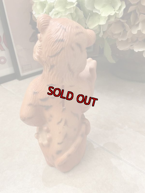 画像3: Esso oil Advertising Tiger plastic Coin Bank (B) / エッソタイガー　プラスチック製貯金箱　コインバンク　60年代 (3)