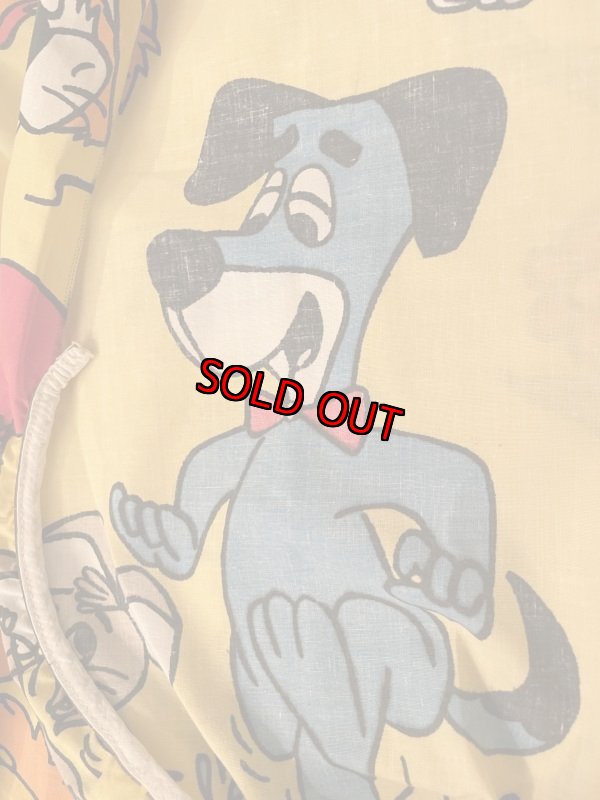 画像4: Hanna Barbera Huckleberry Hound   Box Sheet Yellow / ハンナバーベラ ハックルベリーハウンド ボックスシーツ (4)