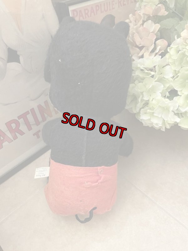 画像3: Disney Mickey Mouse  Large Stuffed Doll / ディズニー　ミッキーマウスの大きめぬいぐるみ　70‘s (3)