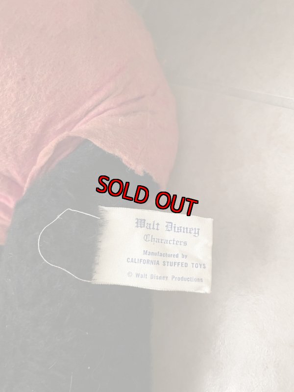 画像7: Disney Mickey Mouse  Large Stuffed Doll / ディズニー　ミッキーマウスの大きめぬいぐるみ　70‘s (7)