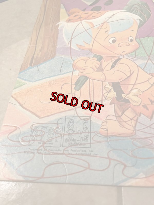 画像5: Hanna Barbera Flintstones puzzles  With Box  / フリントストーン　箱入りパズル　100ピース　1970年1973年 (5)