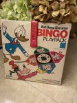 画像1: Disney Mickey Mouse Bingo Playpack Box Game /  ディズニーのミッキーマウス　ビンゴゲーム　1969年 (1)