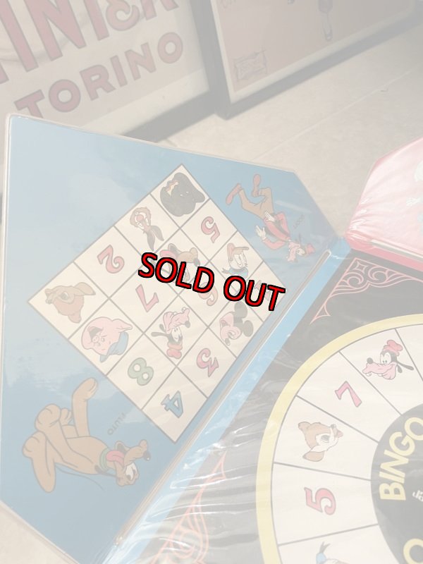 画像6: Disney Mickey Mouse Bingo Playpack Box Game /  ディズニーのミッキーマウス　ビンゴゲーム　1969年 (6)