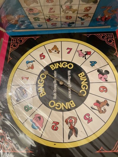 画像2: Disney Mickey Mouse Bingo Playpack Box Game /  ディズニーのミッキーマウス　ビンゴゲーム　1969年