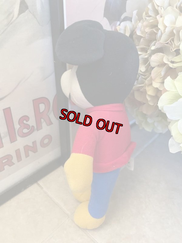 画像2: Disney Mickey Club Mouse Knickerbocker Plush Stuffed Doll /ディズニー ニッカーボッカー　ミッキーマウスクラブ　ドール　1976年 (2)