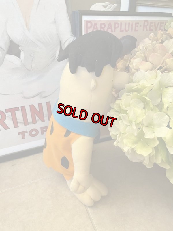 画像3: Hanna Barbera Flintstones Fred Plush Doll / フリントストーン　フレッド　タグ付き人形 (3)