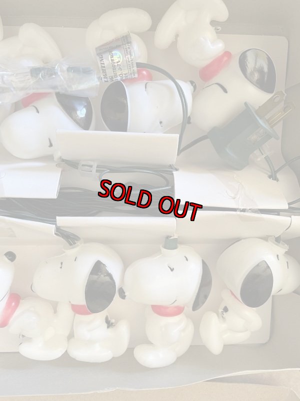 画像6: Peanuts Snoopy Ornament  10 Lights  with box (B) / ピーナッツ、スヌーピー　クリスマス　箱入りオーナメント　10ライト (6)