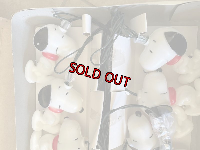 画像5: Peanuts Snoopy Ornament  10 Lights  with box (B) / ピーナッツ、スヌーピー　クリスマス　箱入りオーナメント　10ライト (5)