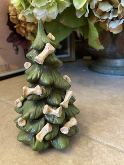 画像1: Peanuts Snoopy‘s Tree ceramic Doll /ピーナッツ、スヌーピーの骨つきもみの木　陶器製　ドール