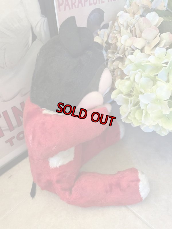 画像4: Disney Mickey Mouse Gund Rubber Face  plush  Doll / ディズニー　ガンド社、ミッキーマウスのラバーフェイスぬいぐるみ　50’s (4)