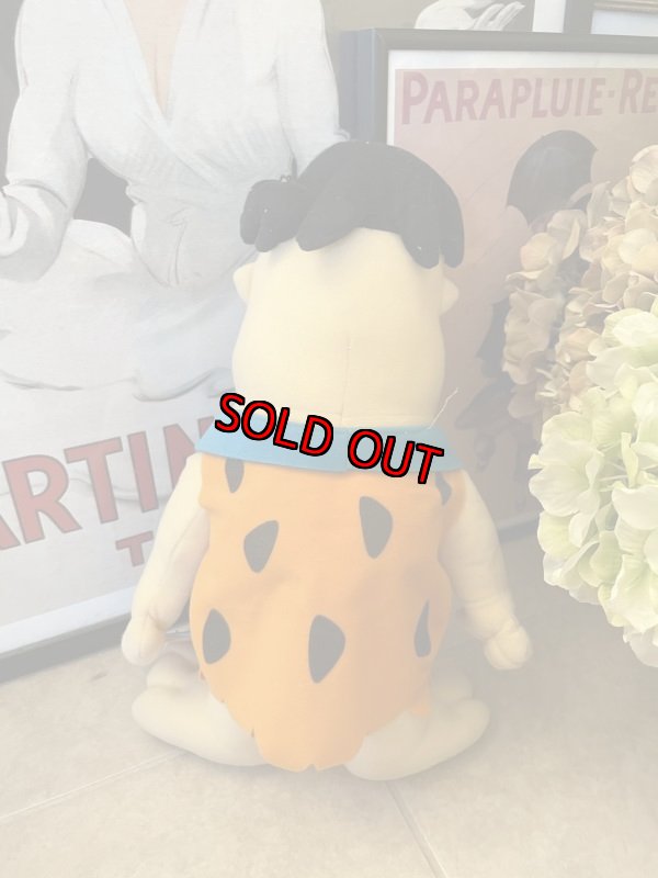画像4: Hanna Barbera Flintstones Fred Plush Doll / フリントストーン　フレッド　タグ付き人形 (4)