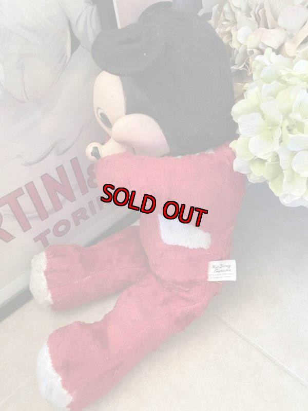 画像2: Disney Mickey Mouse Gund Rubber Face  plush  Doll / ディズニー　ガンド社、ミッキーマウスのラバーフェイスぬいぐるみ　50’s (2)