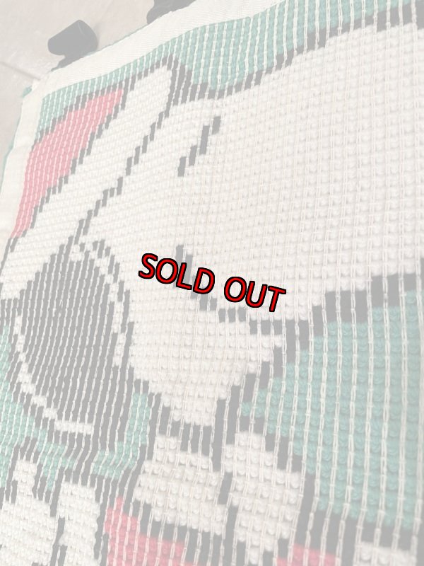 画像5: Peanuts Snoopy Christmas Rug / ピーナッツ、スヌーピー　クリスマスのラグ (5)