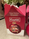 画像7: Campbell’s Christmas 2  Ornament  with box / キャンベル クリスマス 箱入りオーナメント　赤と白2個セット(B) 1983 & 2003 (7)