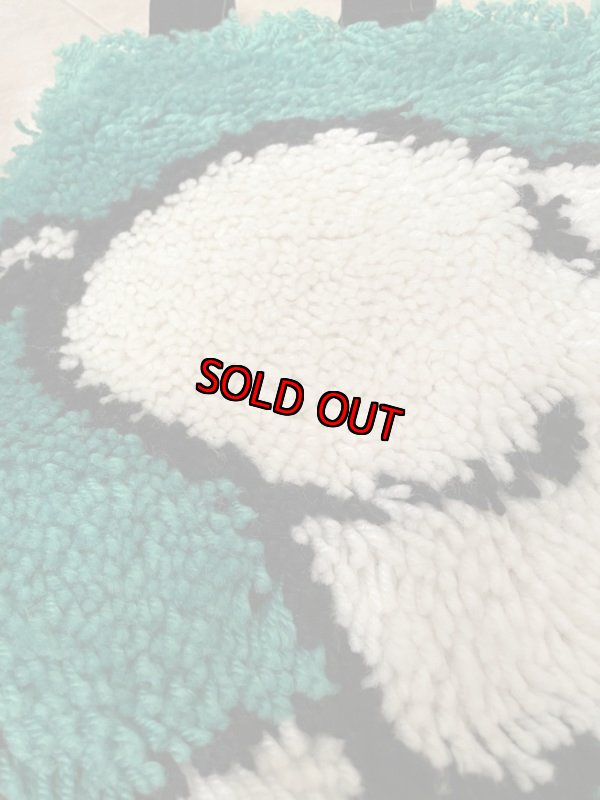 画像2: Peanuts Snoopy Christmas Rug / ピーナッツ、スヌーピー　クリスマスのラグ (2)