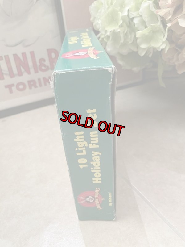 画像4: Loony Tunes Christmas 10 Lights with box (B) / ルーニーチューンズ 箱入りクリスマスライト 10個セット　1997年 (4)