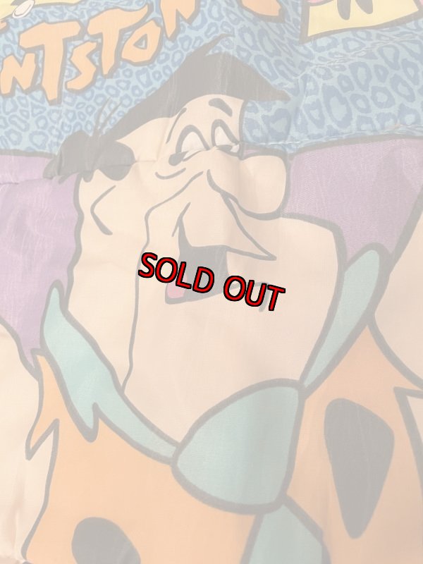 画像5: Hanna barbera Flintstones Sleeping Bag Blanket / ハンナバーベラのフリントストーンズ、のスリーピングバッグ、ブランケット (5)