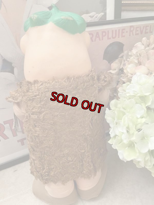 画像3:  Hanna Barbera Flintstones knickerbockers Barney Face Rubber Doll  1960 / フリントストーン　ニッカーボッカー　フェイスラバー　バーニー　ドール (3)