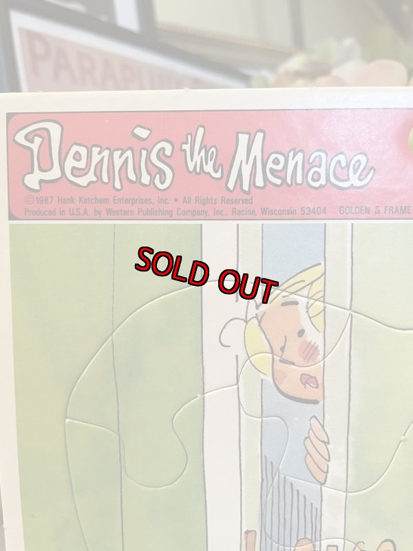 画像2: Dairy Queen Dennis The Menace  Puzzle 1987  / ディリークィーン　わんぱくデニス　パズル (2)