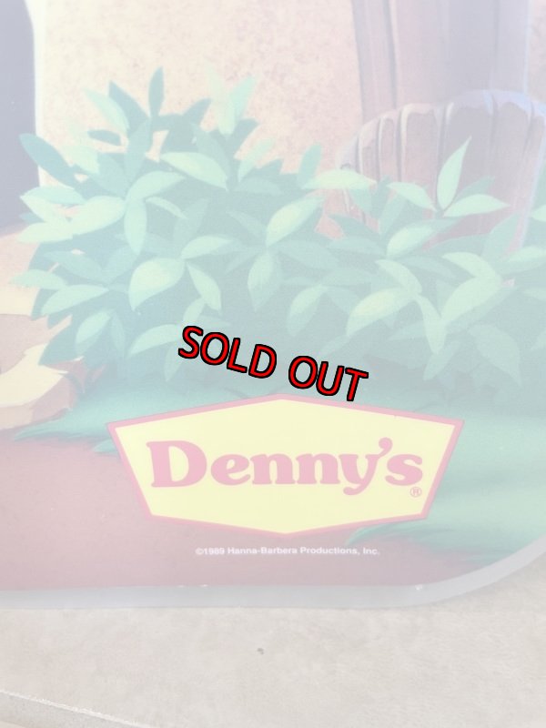 画像3: Hanna Barbera Flintstones Denny’s place mat set of 2 1989 (C) / フリントストーンズ、デニーズ　プレイスマット　ホーム&ディナー　2枚セット (3)