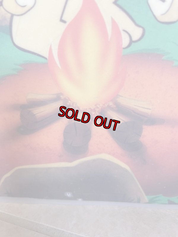 画像7: Hanna Barbera Flintstones Denny’s place mat set of 2 1989 (A) / フリントストーンズ、デニーズ　プレイスマット　シーソー&ディナー　2枚セット (7)