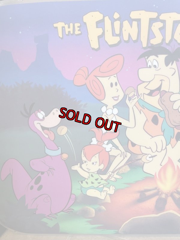 画像8: Hanna Barbera Flintstones Denny’s place mat set of 2 1989 (C) / フリントストーンズ、デニーズ　プレイスマット　ホーム&ディナー　2枚セット (8)