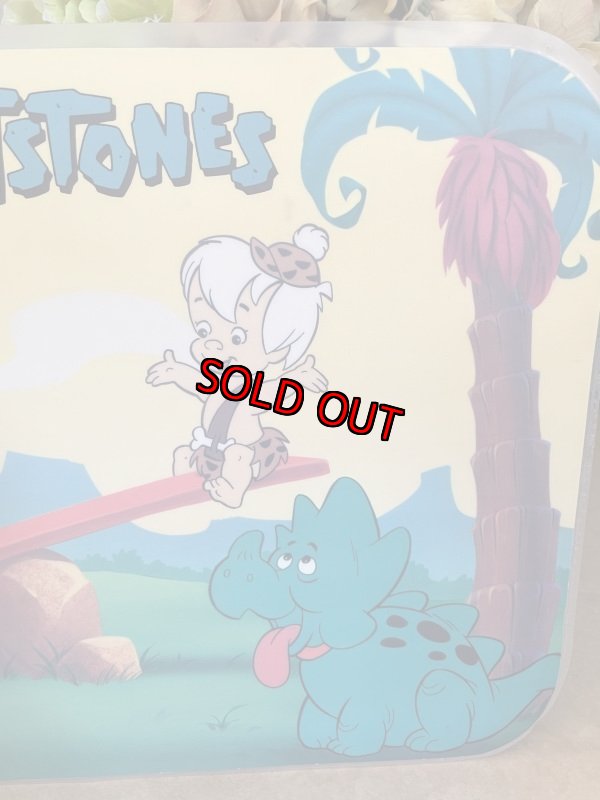 画像2: Hanna Barbera Flintstones Denny’s place mat set of 2 1989 (B) / フリントストーンズ、デニーズ　プレイスマット　シーソー&ディナー　2枚セット (2)