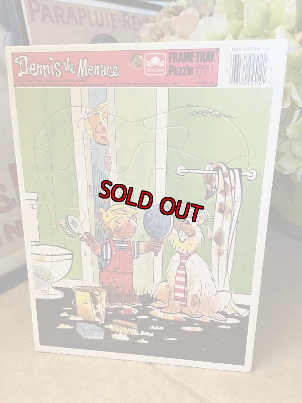 画像1: Dairy Queen Dennis The Menace  Puzzle 1987  / ディリークィーン　わんぱくデニス　パズル (1)