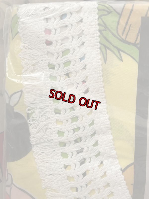 画像5: Hanna Barbera Flintstones Bed Spread Fabric Sheets / ハンナバーベラ、未開封!!フリントストーンズのベッドカバー (5)