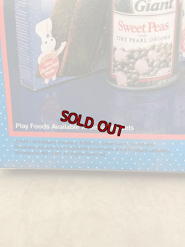 画像7: Pillsbury Dough Boy & little sprout play Food Supermarket with box 1994 /  ピルズベリー　ドゥボーイ&リトルスプラウト　箱入りプレイトイセット (7)