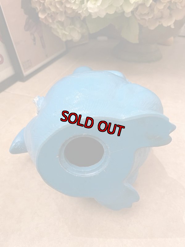 画像5: Hanna Barbera Flintstones Blue Dino & Pebbles Coin Bank Doll / フリントストーン ディノとペブルスの貯金箱　70年代 (5)