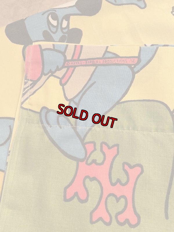 画像3: Hanna Barbera Huckleberry Hound   Box Sheet Yellow / ハンナバーベラ ハックルベリーハウンド ボックスシーツ (3)