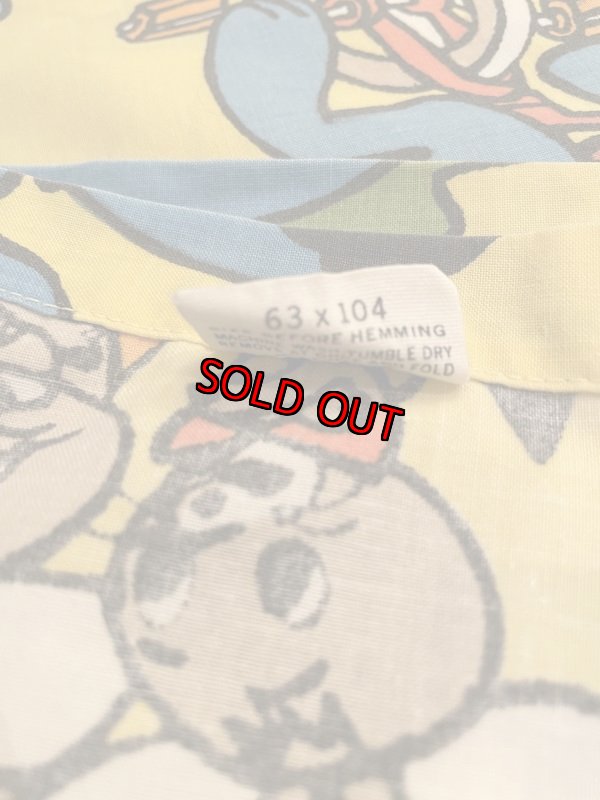 画像5: Hanna Barbera Huckleberry Hound   Box Sheet Yellow / ハンナバーベラ ハックルベリーハウンド ボックスシーツ (5)