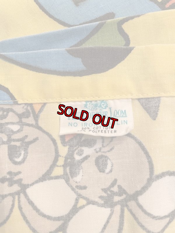 画像4: Hanna Barbera Huckleberry Hound   Box Sheet Yellow / ハンナバーベラ ハックルベリーハウンド ボックスシーツ (4)