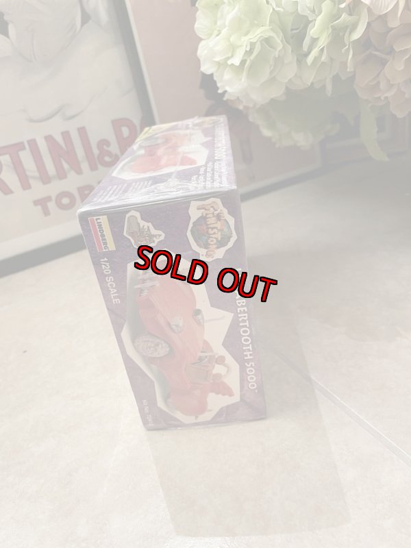 画像5: Hanna Barbera Flintstones Plastic Car  Model / フリントストーン　箱入りプラモデル　ドイツ製　1993年 (5)