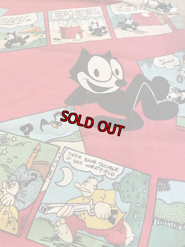 画像2: Felix The Cat  Box sheet 1983 /  フィリックス ザ キャット ボックスシーツ  (2)