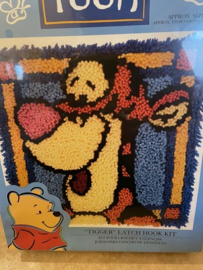 画像1: Disney Tiger Rag Kit With Box / ディズニー　ディガー　マット　箱入りキット