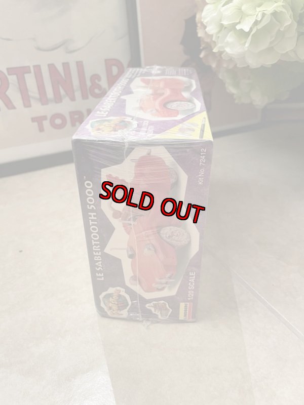 画像2: Hanna Barbera Flintstones Plastic Car  Model / フリントストーン　箱入りプラモデル　ドイツ製　1993年 (2)