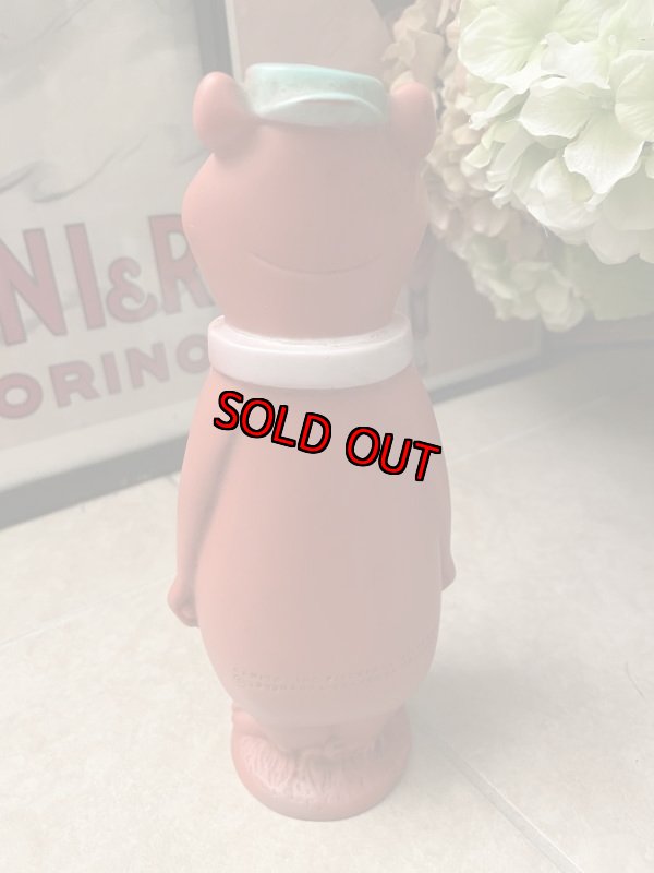 画像3: Hanna Barbera Yogi Bear Sanitoy Squeak Doll / ハンナバーベラ ヨギベア ソフビドール 1979年 (3)