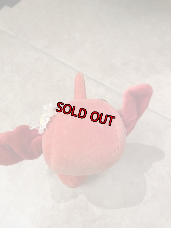 画像5: KAMAR Red Elephant Plush Doll / レッドエレファント、赤い象のぬいぐるみ　1967年 (5)