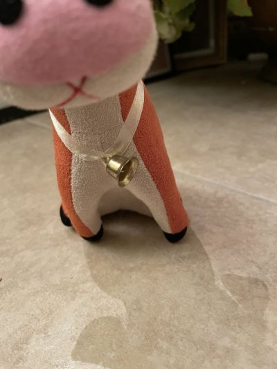 画像2: Dream Pets Orange Cow Plush Doll / ドリームペッツ　オレンジカウ、牛のぬいぐるみ　