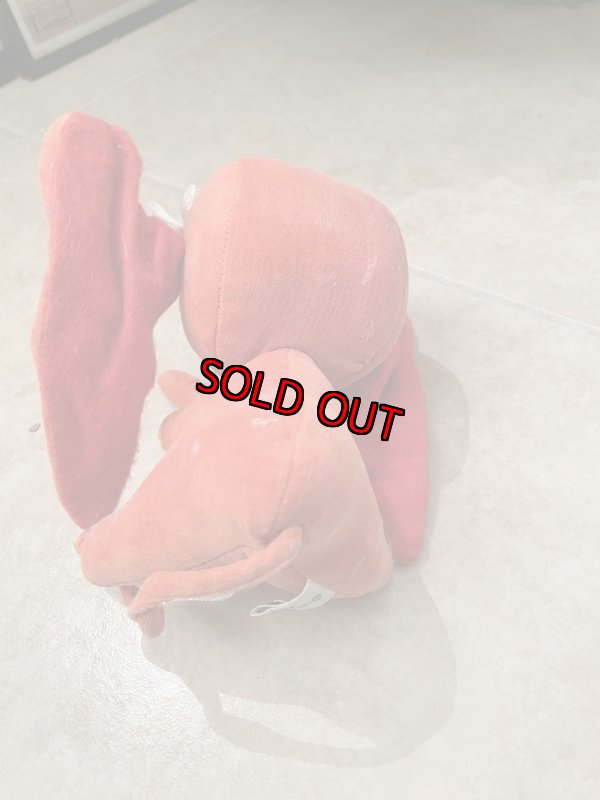 画像6: KAMAR Red Elephant Plush Doll / レッドエレファント、赤い象のぬいぐるみ　1967年 (6)