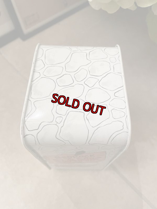 画像5: Hanna Barbera Flintstones Tin Can Coin Bank Box(Bedrock)  (C) / フリントストーン　フレッド ティン製　ベッドロック　貯金箱　ボックス型缶 (5)