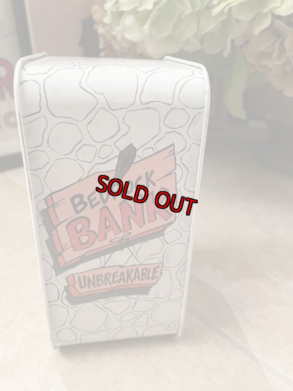 画像4: Hanna Barbera Flintstones Tin Can Fred & Wilma Coin Bank Box (D) / フリントストーン　ティン製　フレッドとウィルマ貯金箱　ボックス型缶 (4)