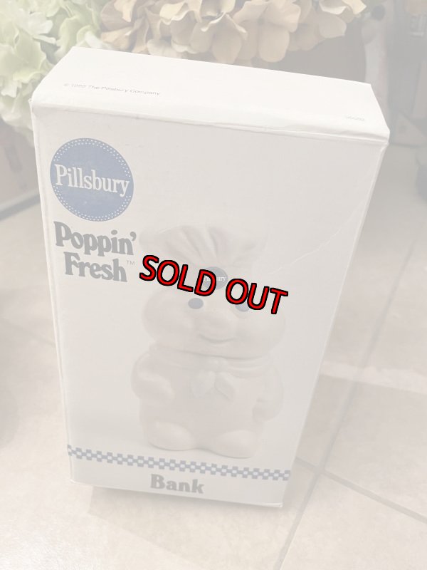 画像9: Pillsbury Dough Boy  Ceramic Coin Bank With Box 1988 / ピルズベリー　ドゥボーイ　箱入りの陶器製、貯金箱 (9)