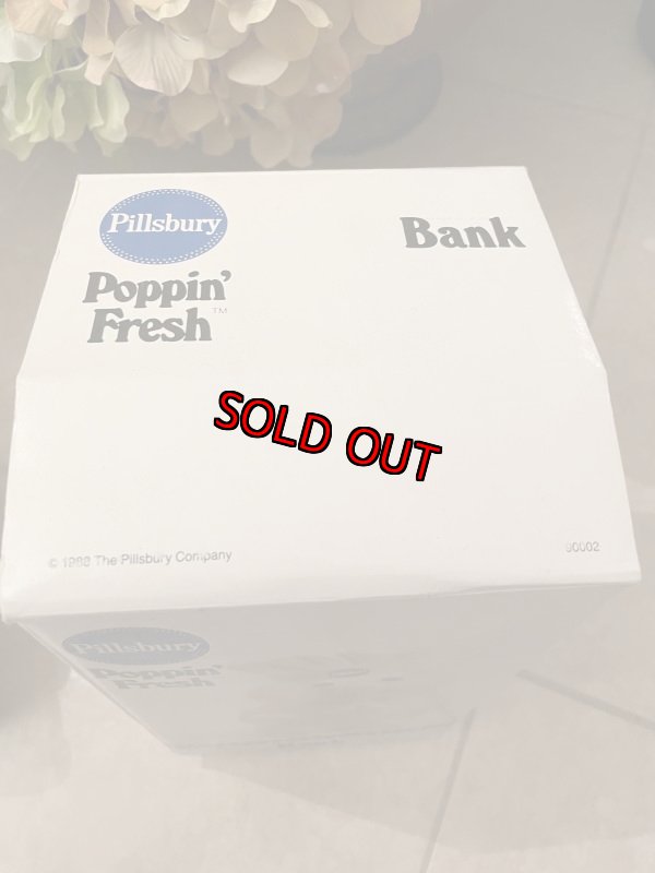 画像10: Pillsbury Dough Boy  Ceramic Coin Bank With Box 1988 / ピルズベリー　ドゥボーイ　箱入りの陶器製、貯金箱 (10)