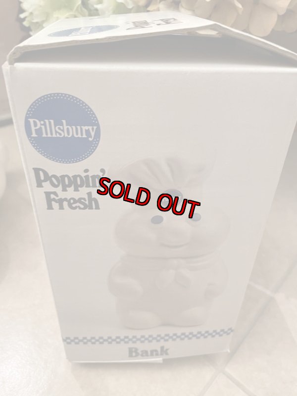 画像7: Pillsbury Dough Boy  Ceramic Coin Bank With Box 1988 / ピルズベリー　ドゥボーイ　箱入りの陶器製、貯金箱 (7)
