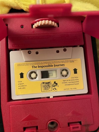 画像3: Disney Mickey Mouse  Talking Cassette Tape player Doll / ディズニーのトーキングミッキーマウス　カセット　ドール　